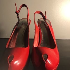 Red stilettos